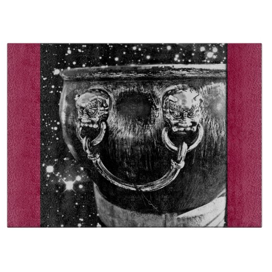 宇宙ベイジントレジャーB&W カッティングボード (正面)