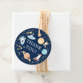 宇宙ベビーシャワーお願いギフトラベル フェイバータグ (インサイチュ)