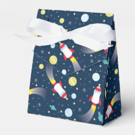 宇宙ベビーシャワーボトルロケット宇宙船 フェイバーボックス