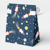 宇宙ベビーシャワーボトルロケット宇宙船 フェイバーボックス (裏面サイド)