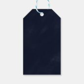 宇宙ベビーシャワーボーイ ギフトタグ (裏面)