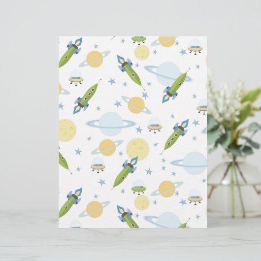 宇宙ベビースクラップブック紙ラージスターズ (スタンド正面)