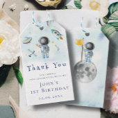 宇宙ベビー宇宙飛行士ボーロケット銀河系船スター ギフトタグ