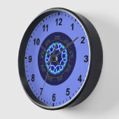 ～宇宙ホイールフラクタル～ 壁時計 (傾斜)