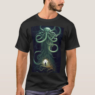 宇宙ホラーポータルCthulhu Tシャツ