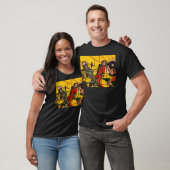 宇宙ホラー – ヴィンテージSF漫画アート Tシャツ (ユニセックス)