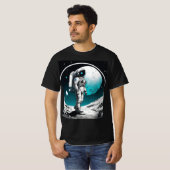 宇宙ボイジャー：レトロ遠征 Tシャツ (正面フル)