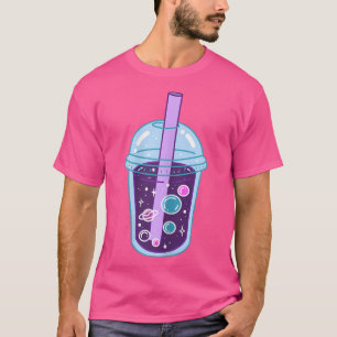 宇宙ボバティーバブルティーアニメ日本のかわいいCu Tシャツ