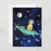 宇宙ボブ ポストカード (正面/裏面)