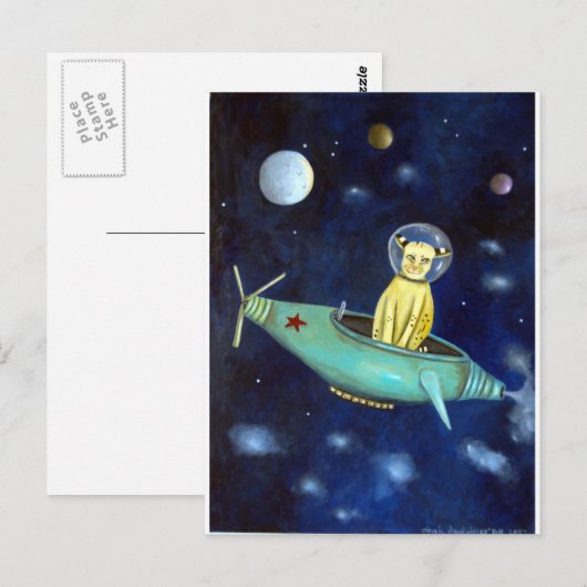 宇宙ボブ ポストカード (正面/裏面)