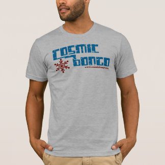 宇宙ボンゴの雪の薄片のTシャツ Tシャツ
