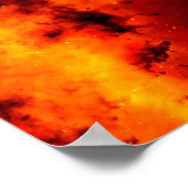 宇宙ポスター横長20インチx 16インチ ポスター (角)