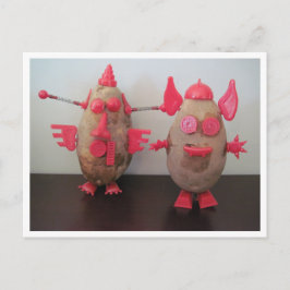 宇宙ポテトポストカード ポストカード