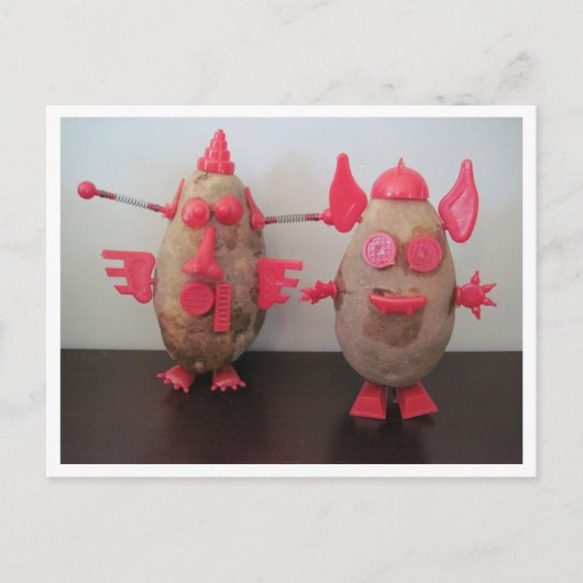 宇宙ポテトポストカード ポストカード (正面)