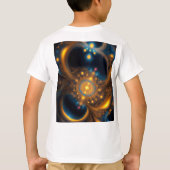 宇宙ポータルデザイン Tシャツ (裏面)