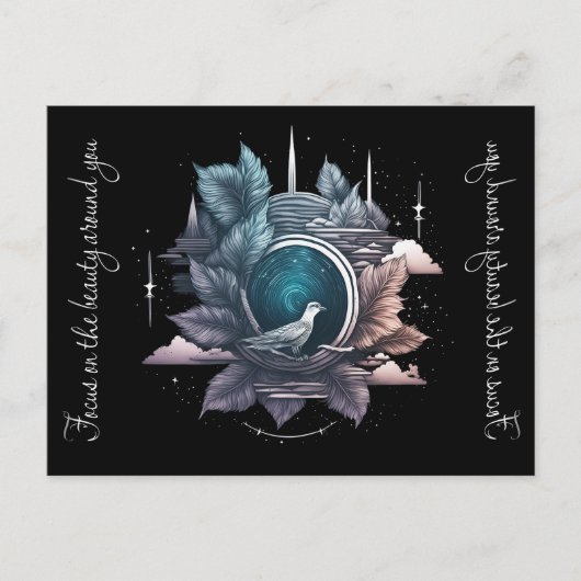 宇宙ポータル:星への超現実的なゲートウェイ シーズンポストカード (正面)