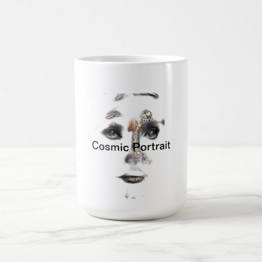 宇宙ポートレート コーヒーマグカップ (中央)