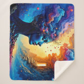 宇宙マインドスケープ芸術 シェルパブランケット (正面)