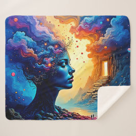 宇宙マインドスケープ芸術 シェルパブランケット