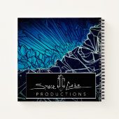 宇宙マウンテン/3惑星SpaceCakeノート ノートブック (裏面)