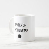 宇宙マグの中心 コーヒーマグカップ (正面左)