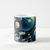 宇宙マグカップ コーヒーマグカップ (中央)