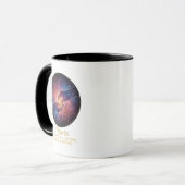 宇宙ママの手 銀河宇宙 マグカップ (正面左)