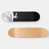 宇宙マンジャーニームーンエレメントスケートボード スケートボード (横)