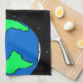 宇宙マン キッチンタオル (四つ折り)
