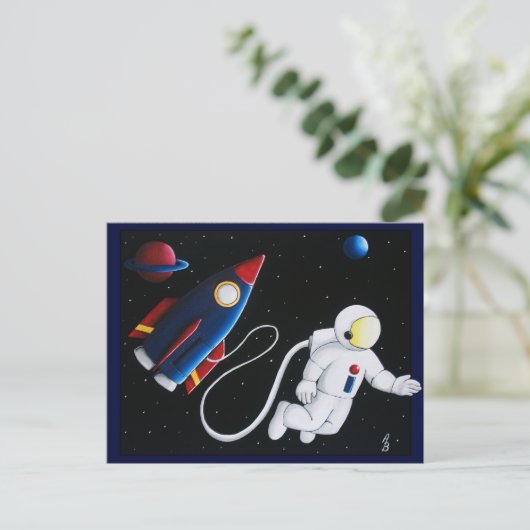 宇宙マン ポストカード (スタンド正面)