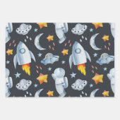 宇宙マン ラッピングペーパーシート (正面2)