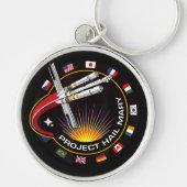 宇宙ミッションパッチ キーホルダー (正面)
