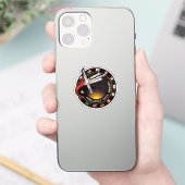宇宙ミッションパッチ シール (スマートフォン)