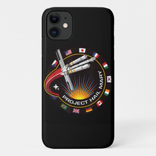 宇宙ミッションパッチ Case-Mate iPhoneケース (裏面)