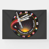 宇宙ミッション パッチ 横断幕 (横)