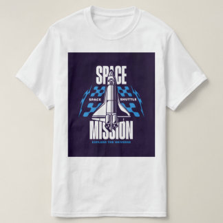 宇宙ミッション - 宇宙を探検 Tシャツ
