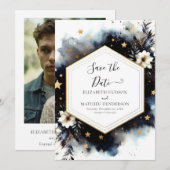 宇宙ミニマル天結婚星 セーブザデート (正面/裏面)