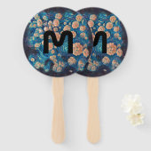 宇宙ミモサゴールデンネブラッサム ハンドファン (正面&裏面)