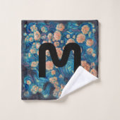 宇宙ミモサゴールデンネブラッサム バスタオルセット (ウォッシュタオル)