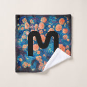 宇宙ミモサゴールデンネブラッサム バスタオルセット (ウォッシュタオル)