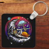 宇宙ムーンチーズ キーホルダー (裏面)