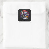 宇宙ムーンチーズ スクエアシール (バッグ)