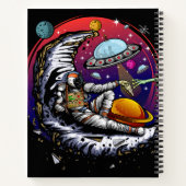 宇宙ムーンチーズ ノートブック (裏面)