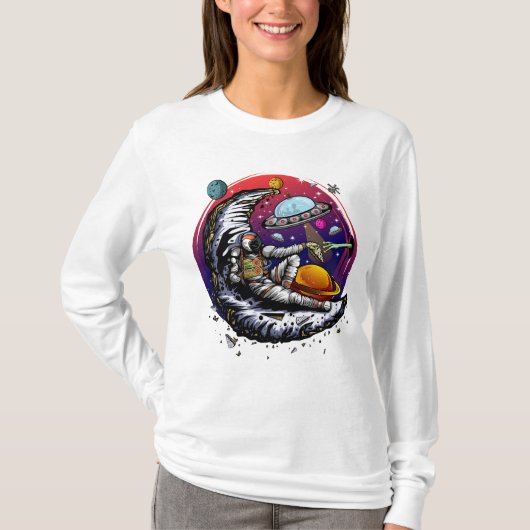 宇宙ムーンチーズ Tシャツ (正面)