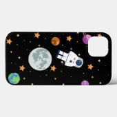 宇宙ムーンiPhone / iPadケース Case-Mate iPhoneケース (裏面 (横))