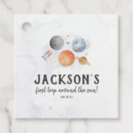 宇宙メッセージカード フェイバータグ