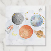 宇宙メッセージカード フェイバータグ (裏面)