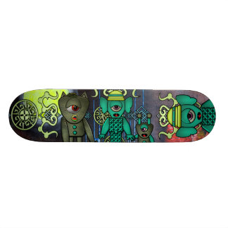 宇宙モンスターのスケートボード スケートボード