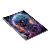 宇宙モンスターホラーアート ノートブック (右側)