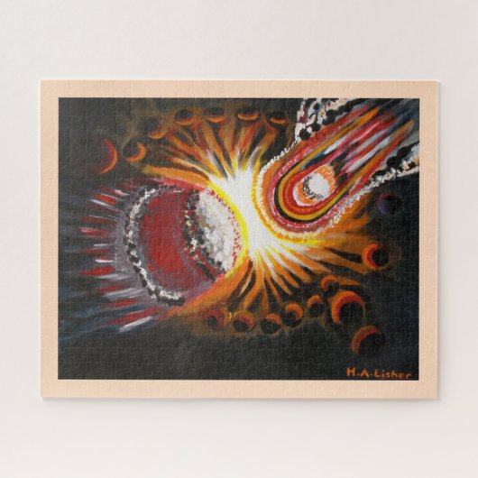 宇宙モーメント ジグソーパズル (横)